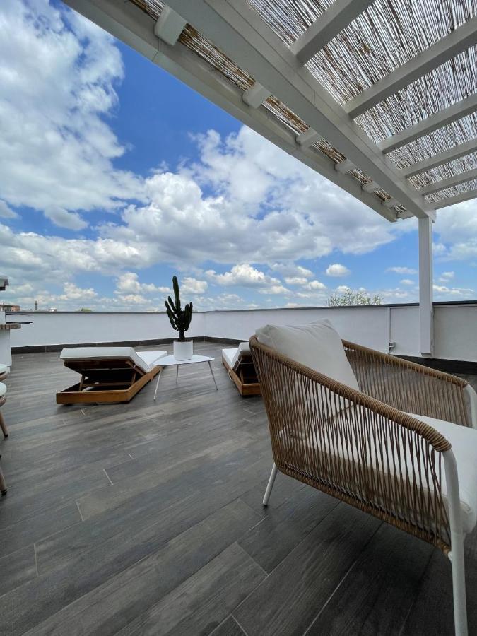 Ultra Stylish Modern Attic Leilighet Roma Eksteriør bilde